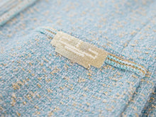 Loro Piana Tweed Coat | Blue