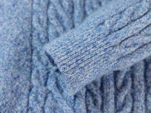 Cable Knit Pullover | Blue