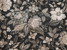 Tie Belt Skirt | Black Floral