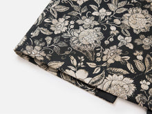 Tie Belt Skirt | Black Floral
