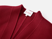 Double-Sided Wool Coat | Red