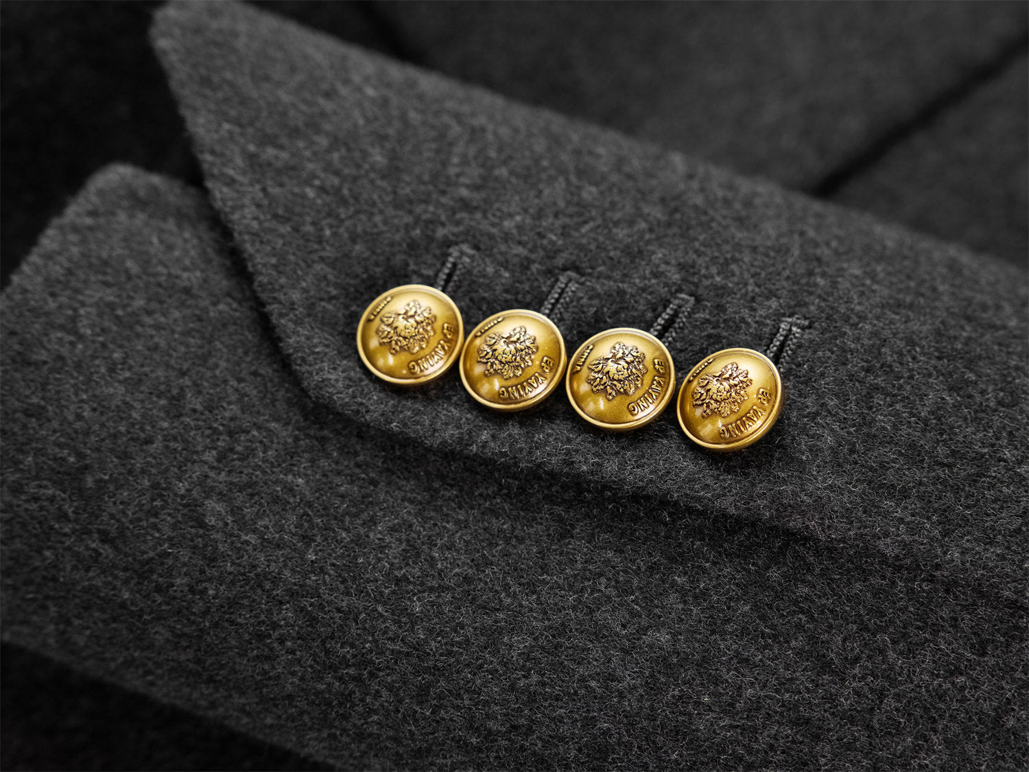 Pure Wool Tweed Coat | Grey
