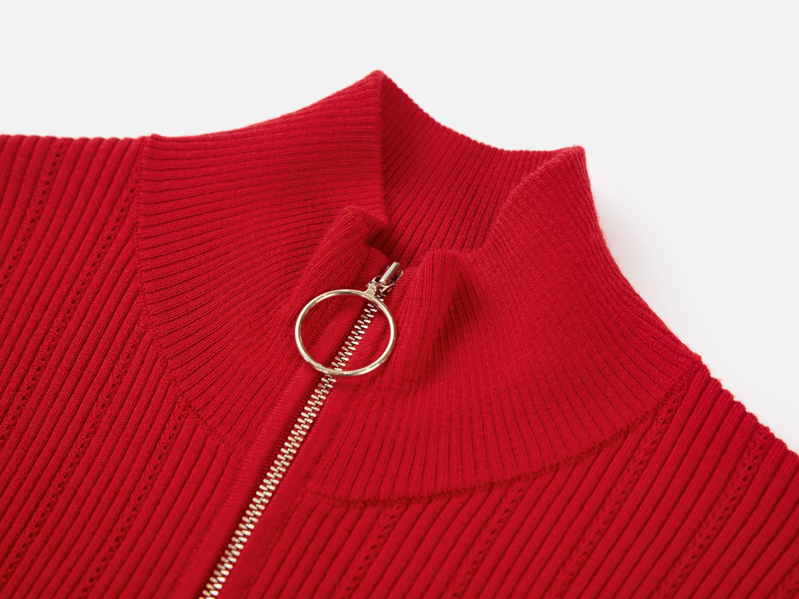 Knit Sweater | Red