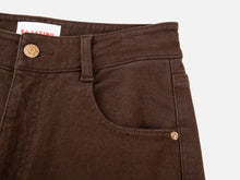 Straight Leg Pants | Brown