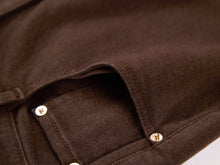 Straight Leg Pants | Brown