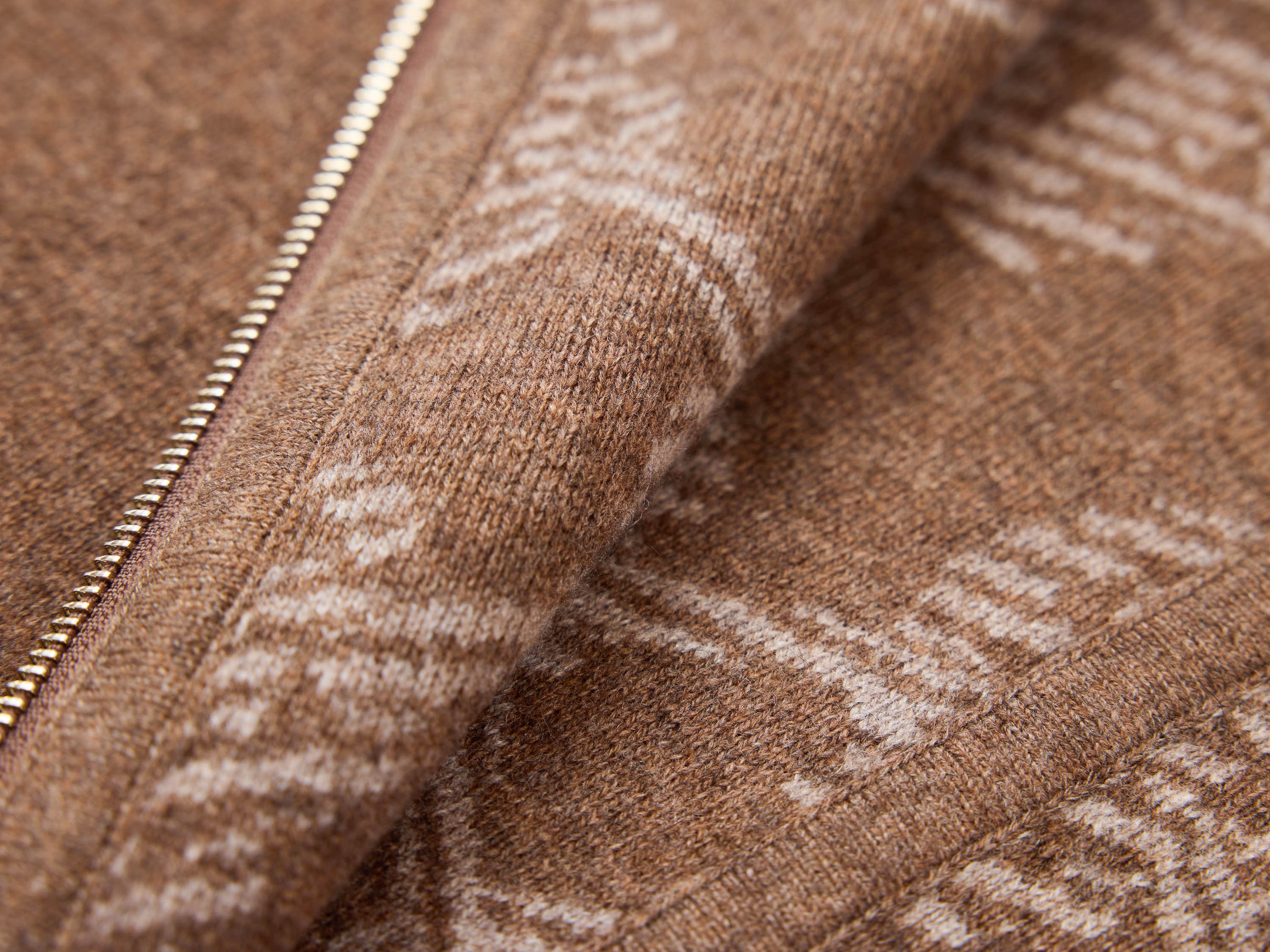 Knit Cardigan | Heather Brown