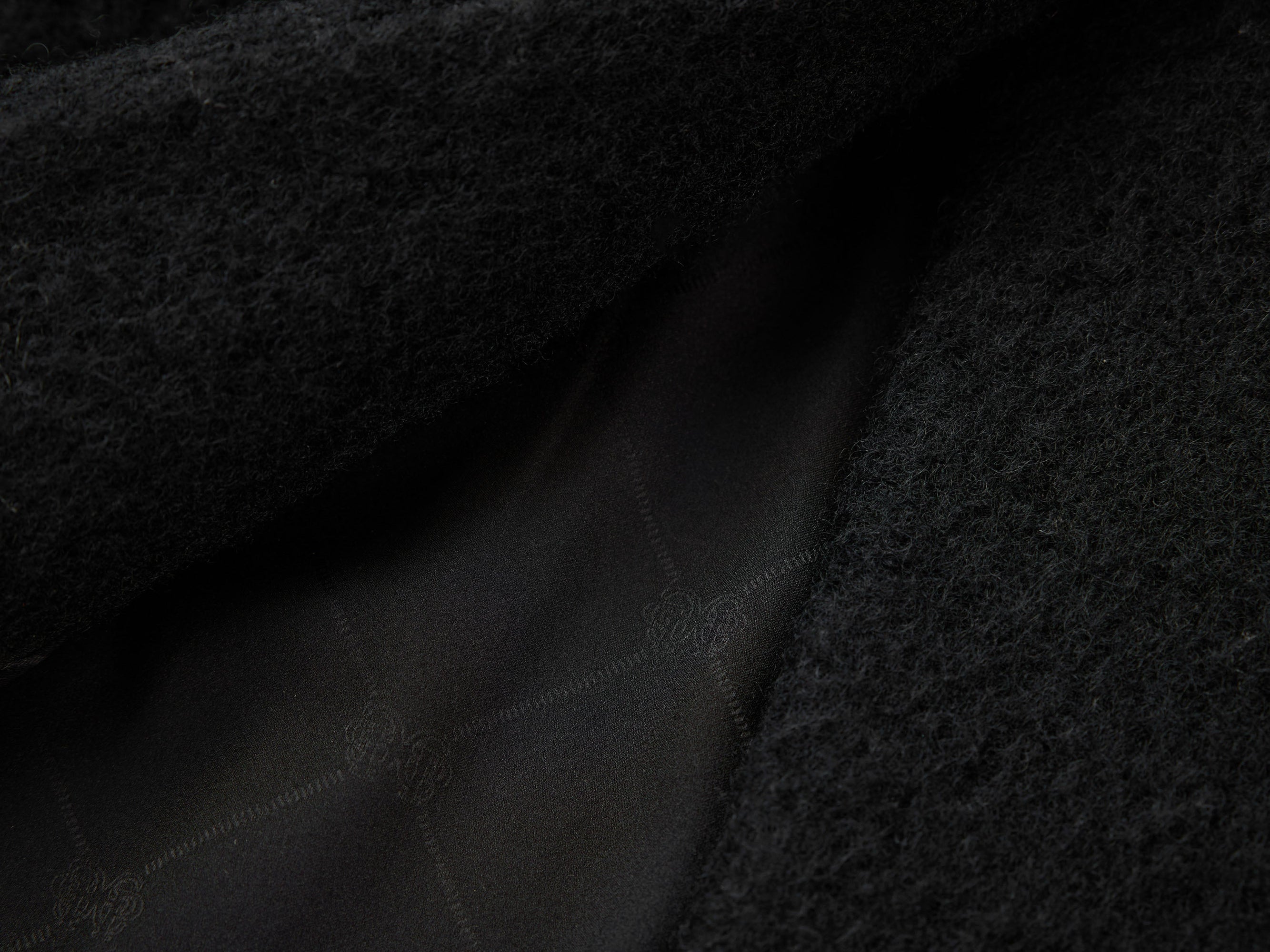 Wool-Blend Jacket | Black