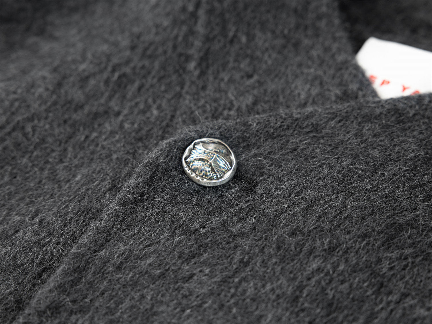 Chinese Style Double-Faced Short Coat | Grey