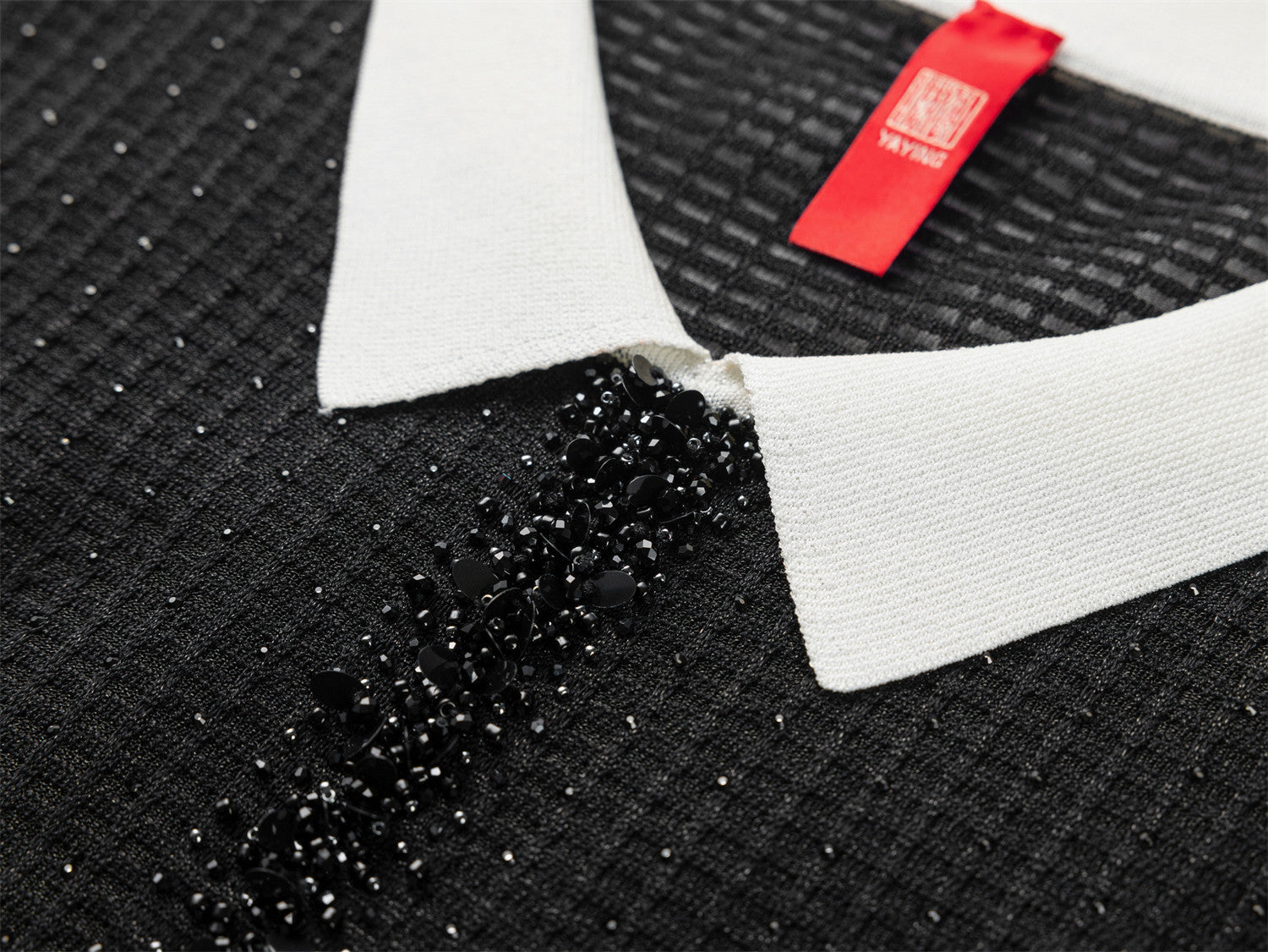 Mulberry Silk Starry Sky Blouse | Black