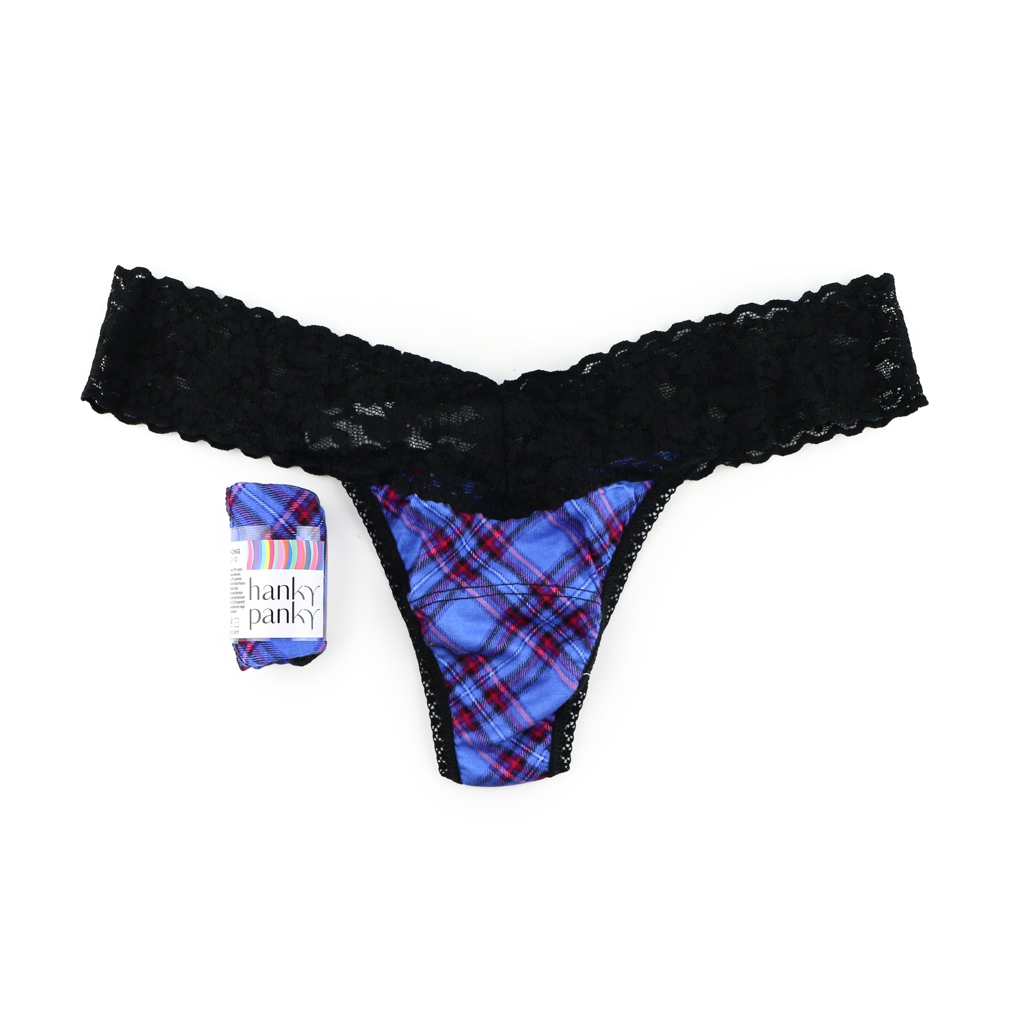 Modal Low Rise Thong | Purple-Multi