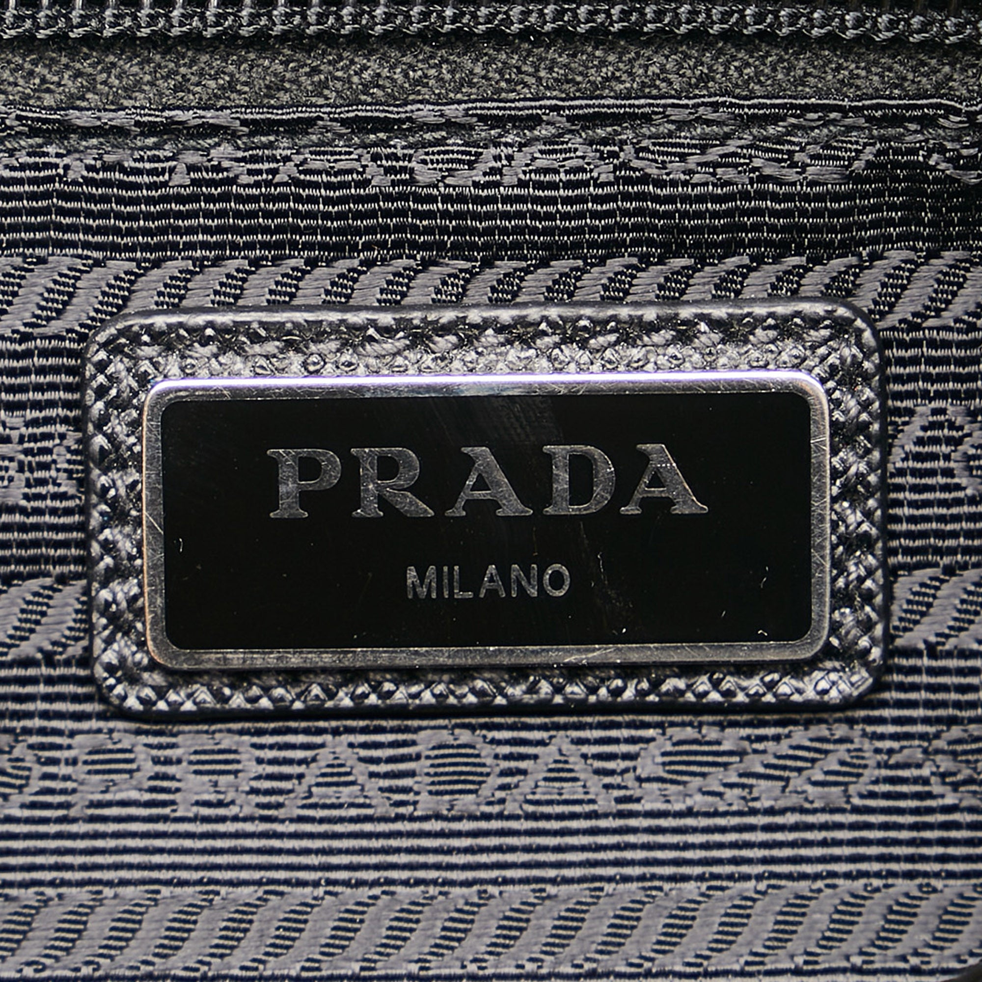 Prada Pre-Owned Camouflage Tessuto Belt Bag | Women | Black