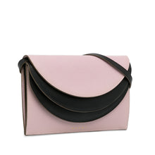 Marni | Pre-Owned Triple Flap Crossbody | Pink/Light Pink