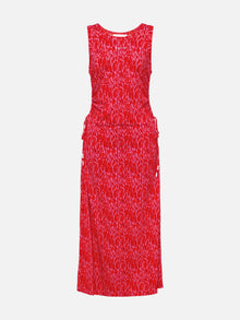 Sleeveless Dress | Red