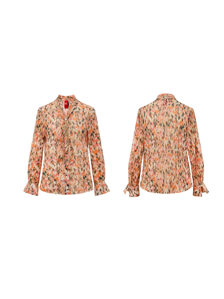 Printed Shirt | Orange