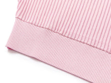Heavy Knit Top | Pink