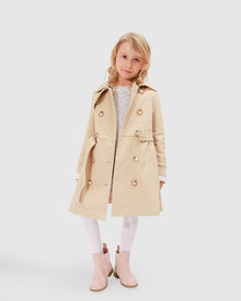 Kids | Miss Sunshine Trench Coat | Camel