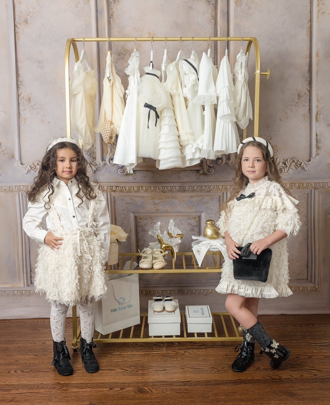 Baby Girls | Ivanna Blouse and Skirt Set | Ivory