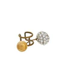 Roger Vivier | Womens | Double Band Ring | Gold