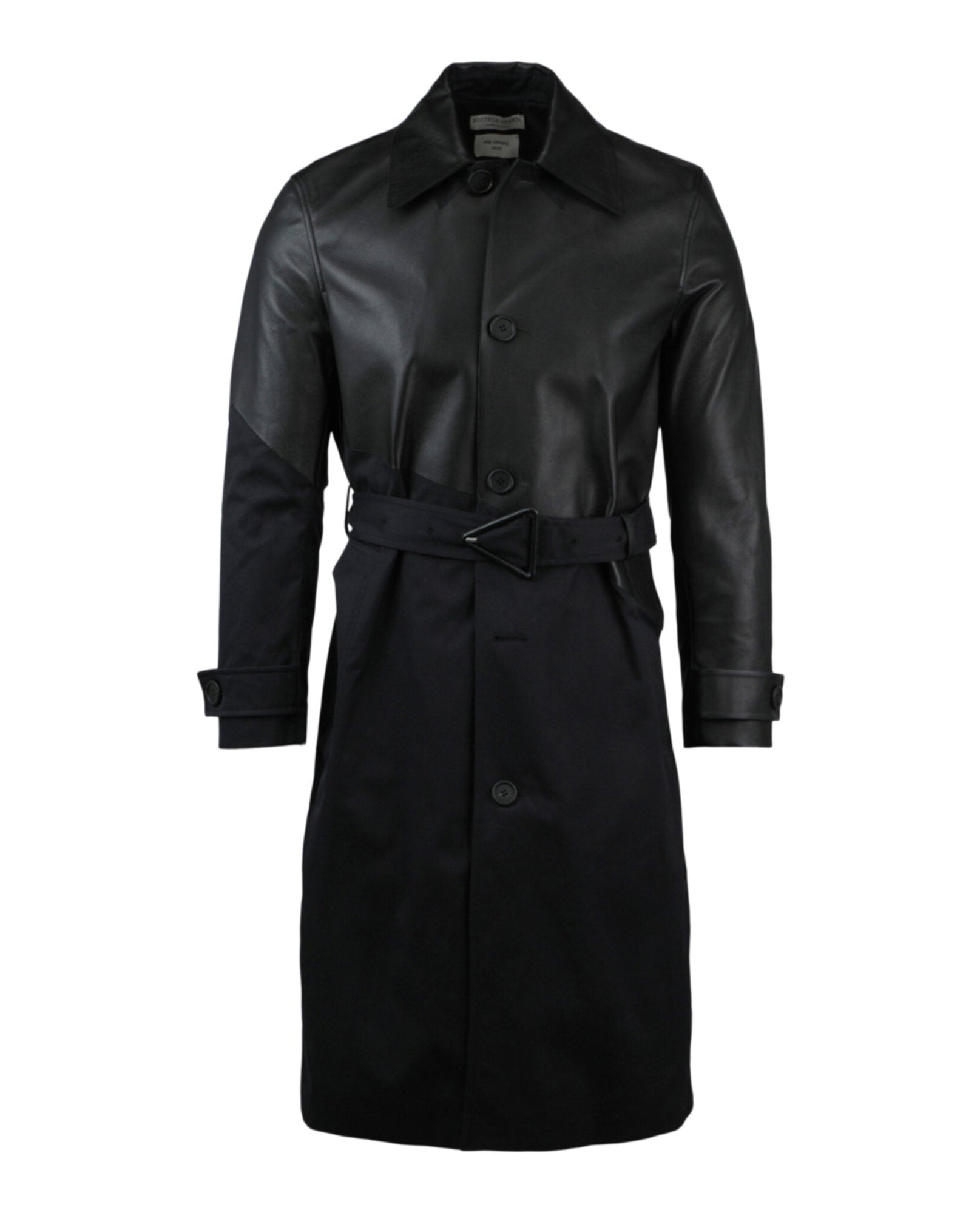 Bottega Veneta | Colorblock Gabardine Trench Coat