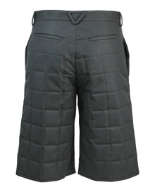 Bottega Veneta | Leather Quilted Puffer Shorts