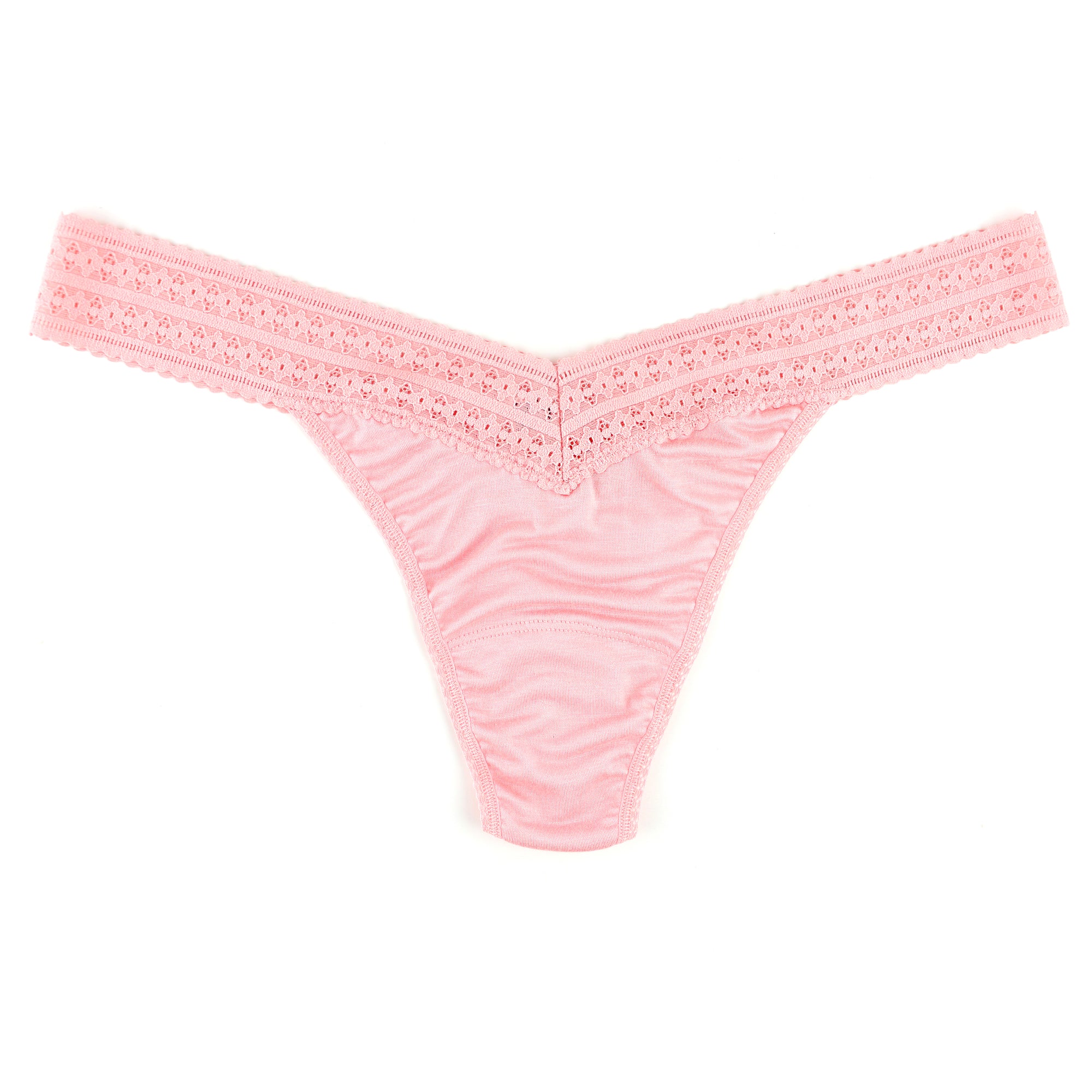 Plus Size Dreamease Modal Original Rise Thong | Pink Lemonade