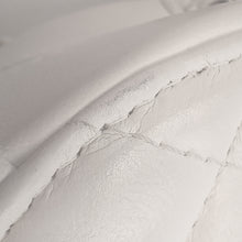 Chanel | Pre-Owned Quilted Lambskin Pearl Crush Round Clutch with Chain | White