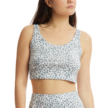 Unwind Modal Cropped Tank Top | Snow Leopard