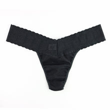 Eco Rx Low Rise Thong | Black