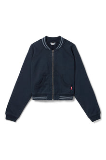 Women | Vintage Baseball Fleece Jacket | Past Midnight