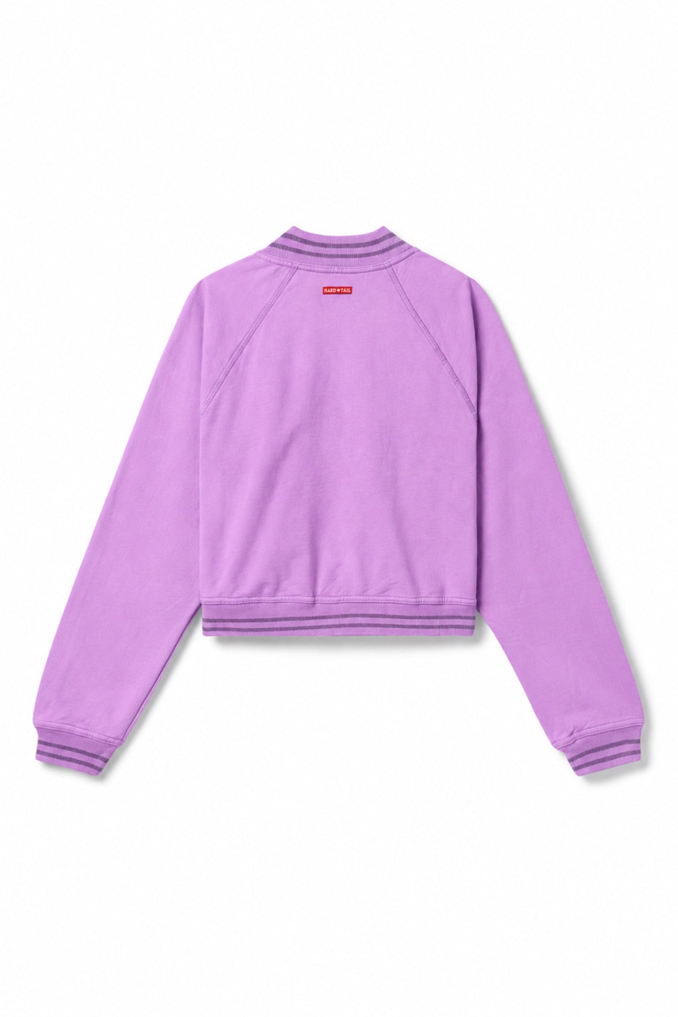 Women | Vintage Baseball Fleece Jacket | Violet