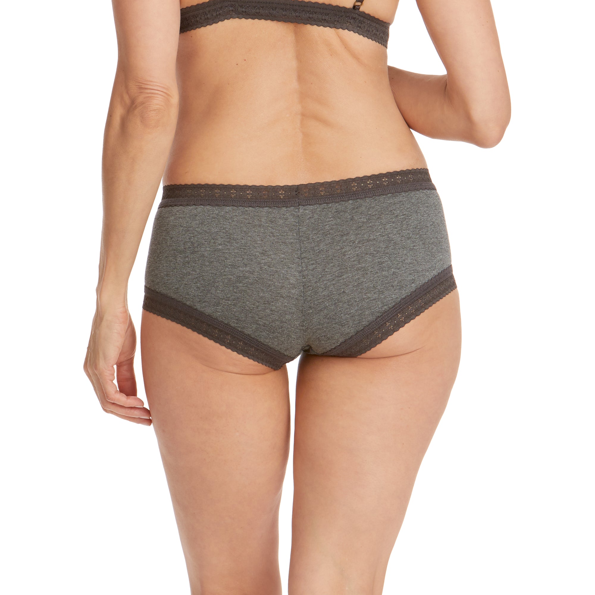 Dreamease Modal Boyshort | Heather Granite