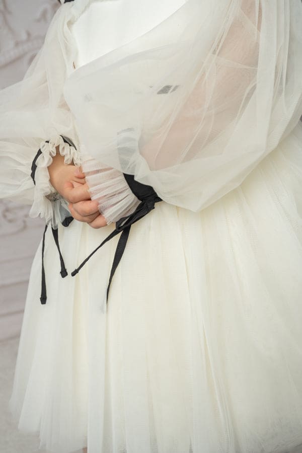 Girl | CocoIvory Tulle Dress | Ivory