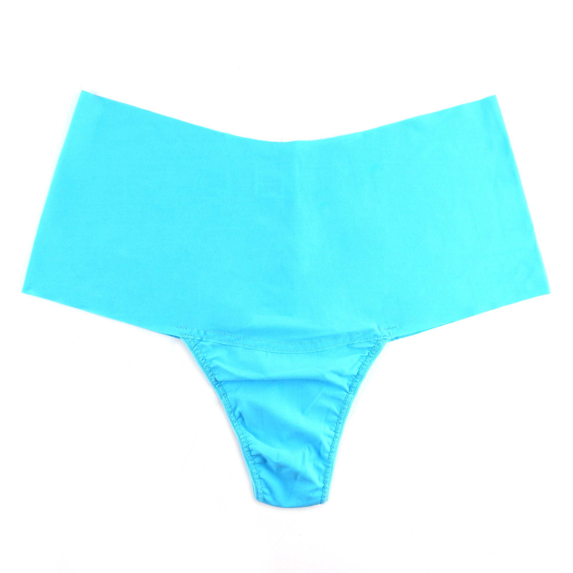 Breathesft Hi-Rise Thong | Pacific Blue