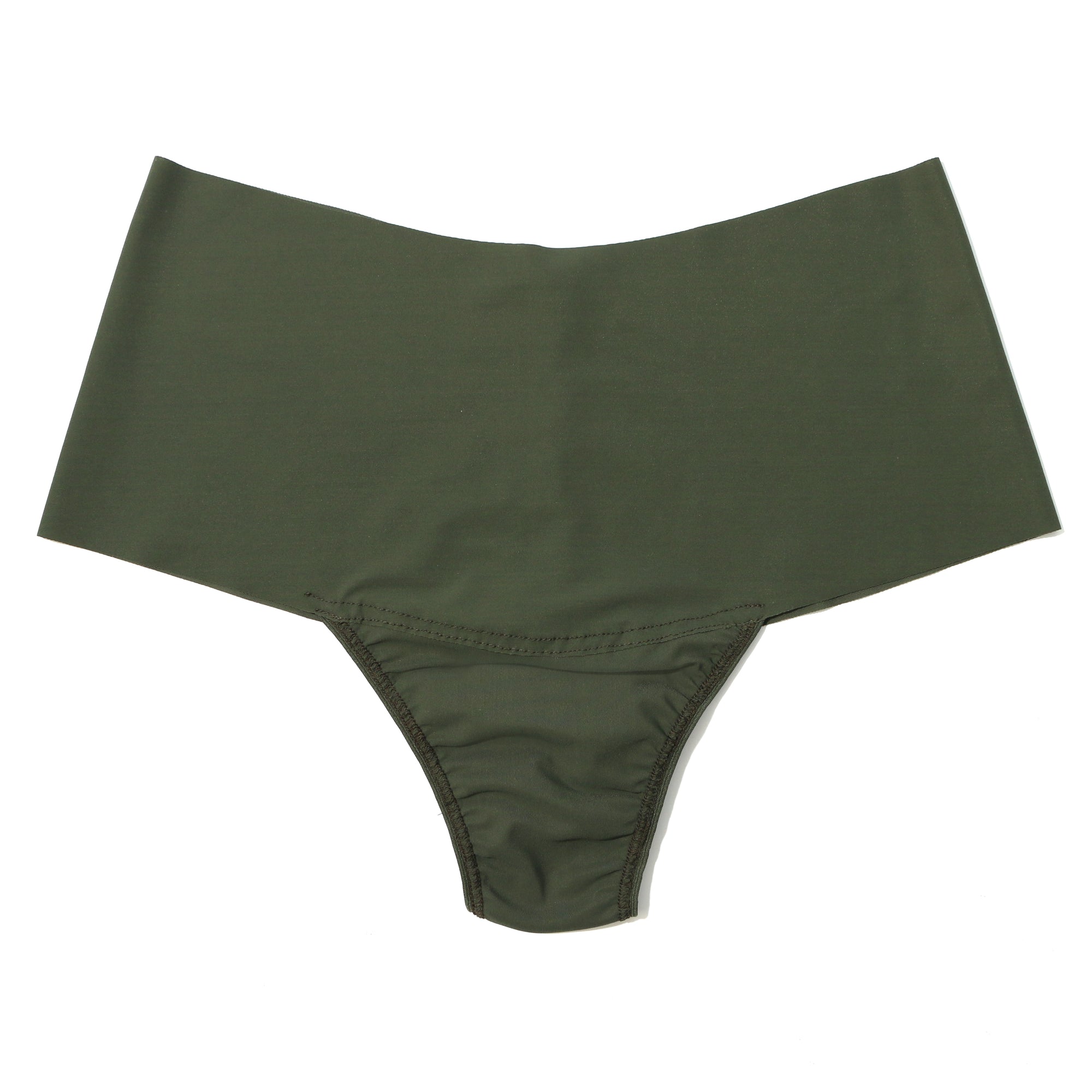 Breathesoft Hi-Rise Thong | Pine Tree