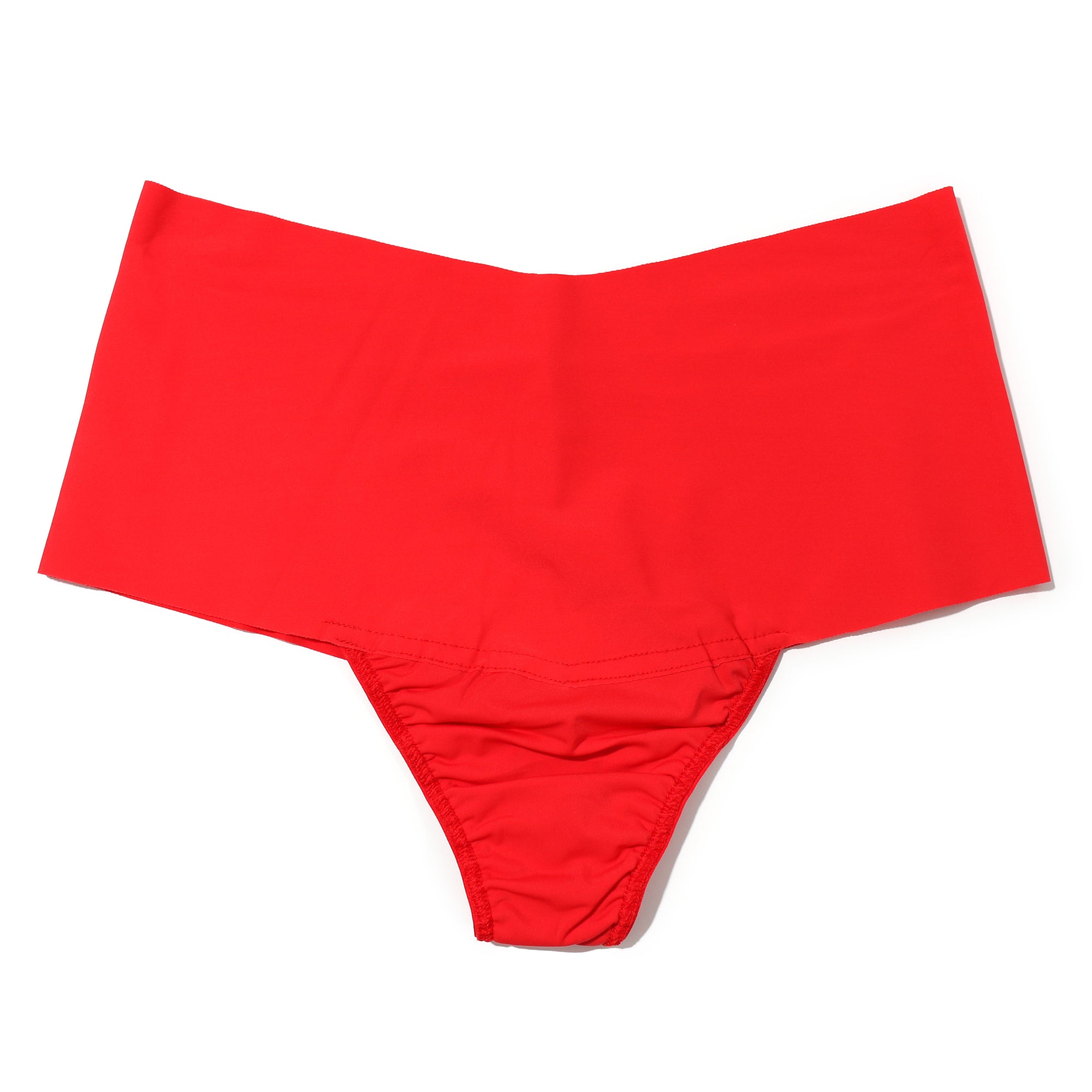 Breathesft Hi-Rise Thong | Sleigh Queen (Red)