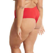 Plus Size Breathesft Hi-Rise Thong | Cherryade Red