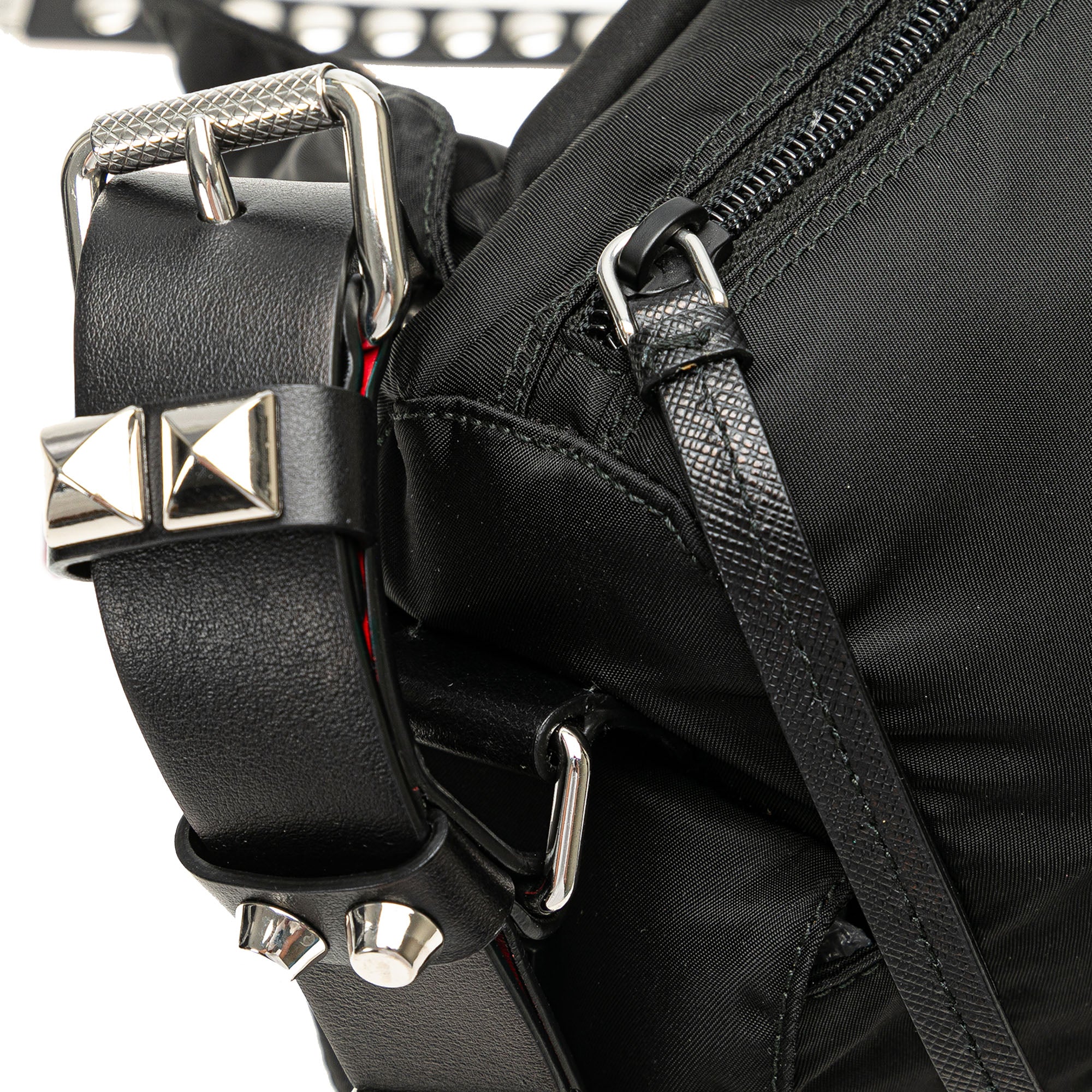 Prada | Pre-Owned Tessuto Elektra Crossbody | Black