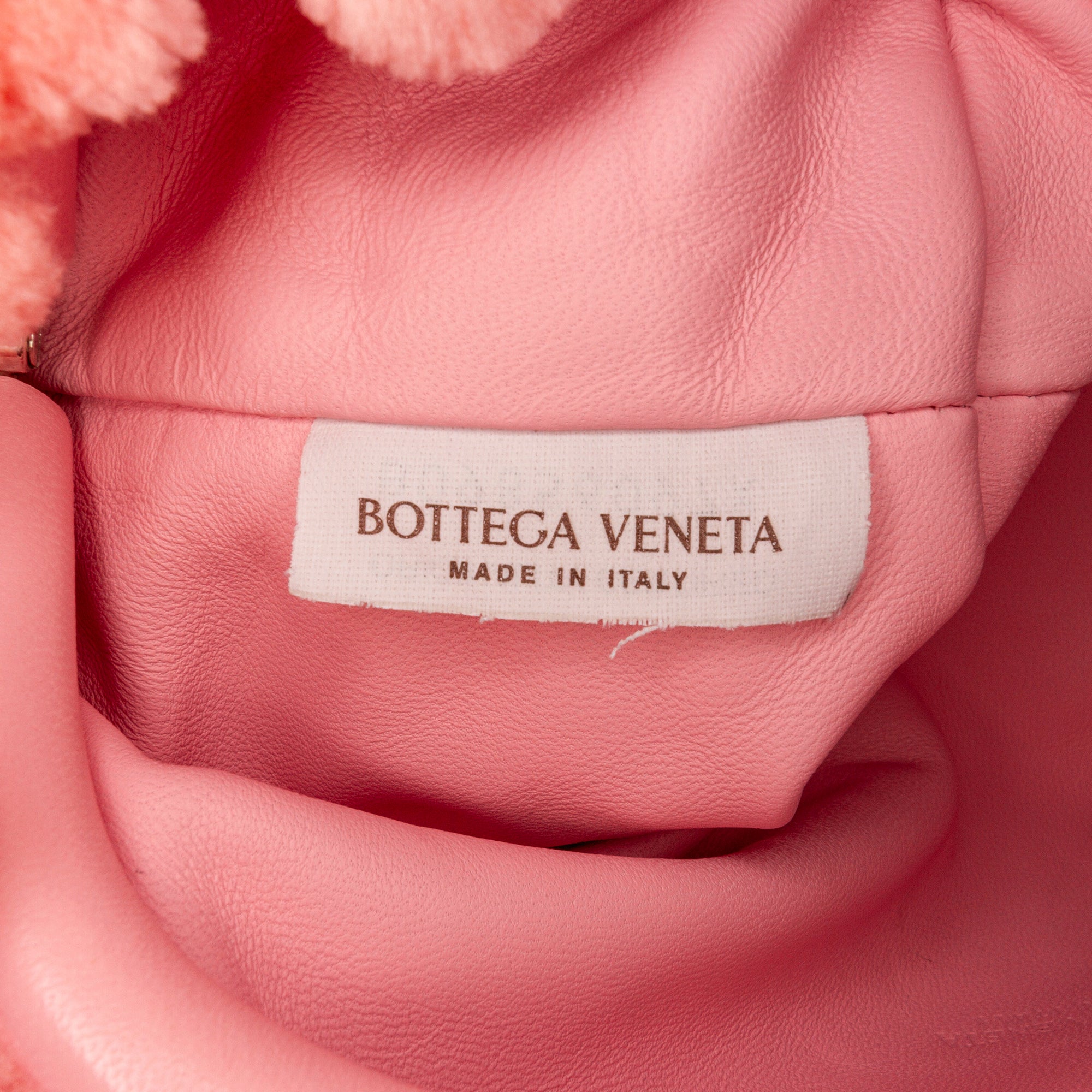 Bottega Veneta Pre-Owned Mini Chenille Pouch | Women | Pink (V1)