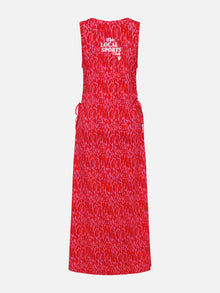Sleeveless Dress | Red