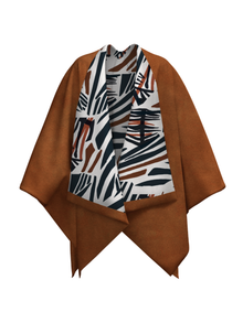 Reversible Amy Ben Poncho | Zena White