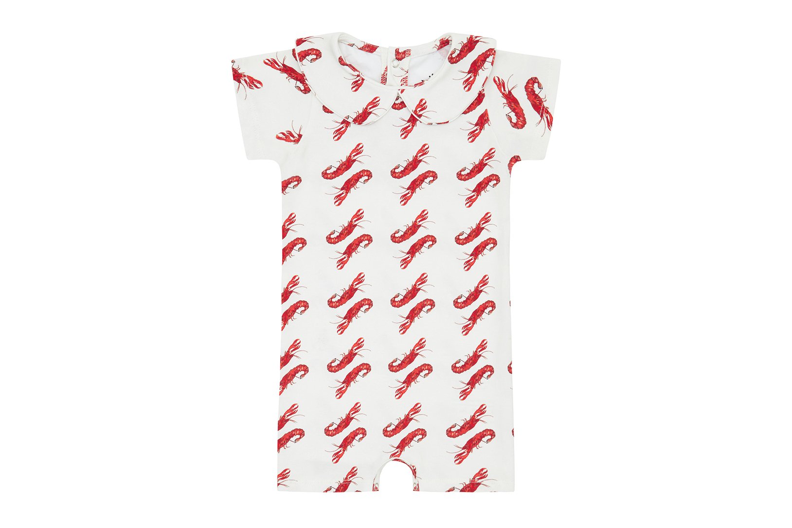 Unisex | Organic Cotton Bodysuit with Shorts | Vild Lab No. 8 - Rare Living Lobsters