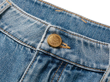 High-Waisted Flared Jeans | Blue