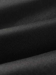 Triacetate Long Trench Coat | Black