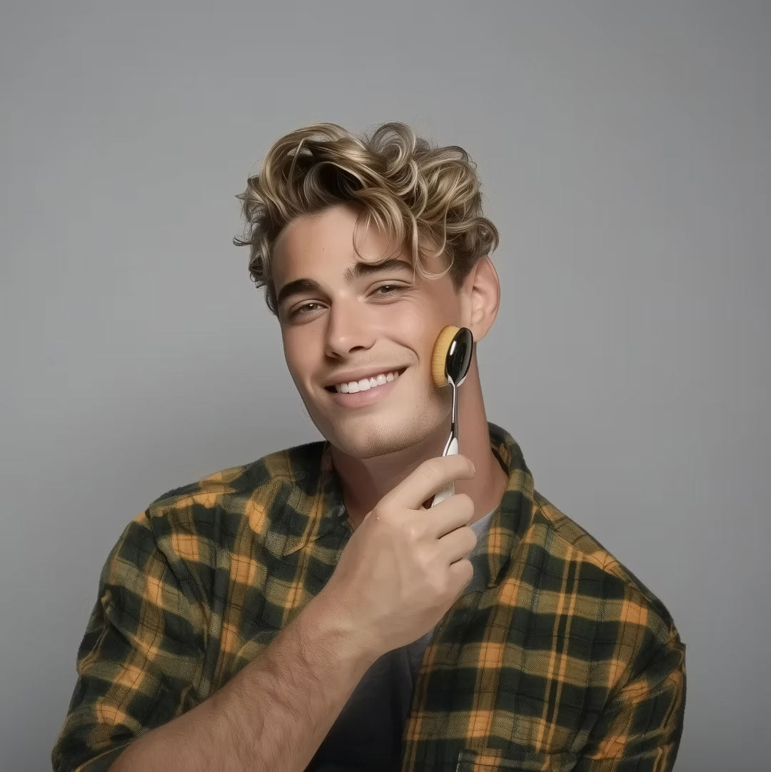 Elite Brush Oval 7 | Mirror Finish