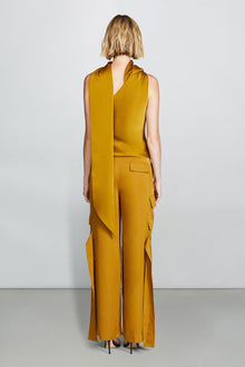 Etochs | Isadora Halter Tie Neck Top | Patina