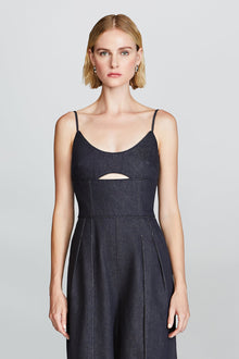 Etochs | Weston Cutout Jumpsuit | Denim
