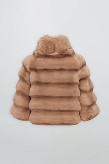 Etochs | Fur-Free Chinchilla Bolero | Camel Chinch