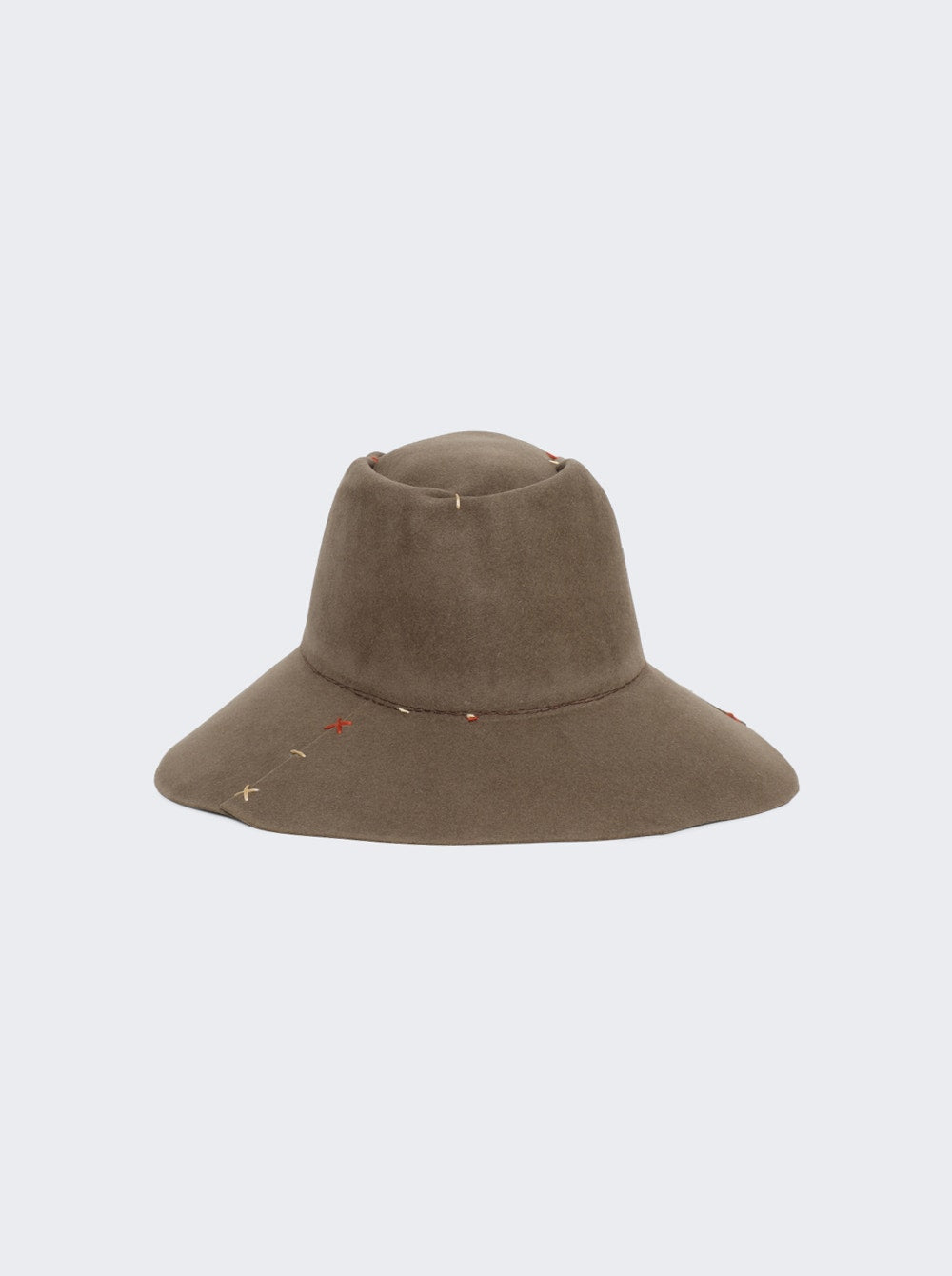 Men | Nick Fouquet | Crow Stitch Hat Pecan | Brown