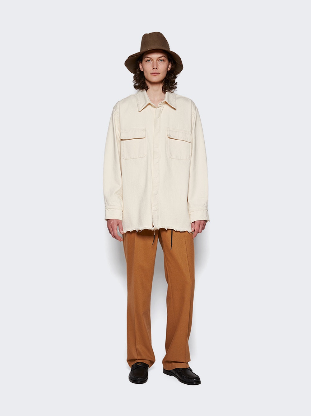 Men | Nick Fouquet | Crow Stitch Hat Pecan | Brown