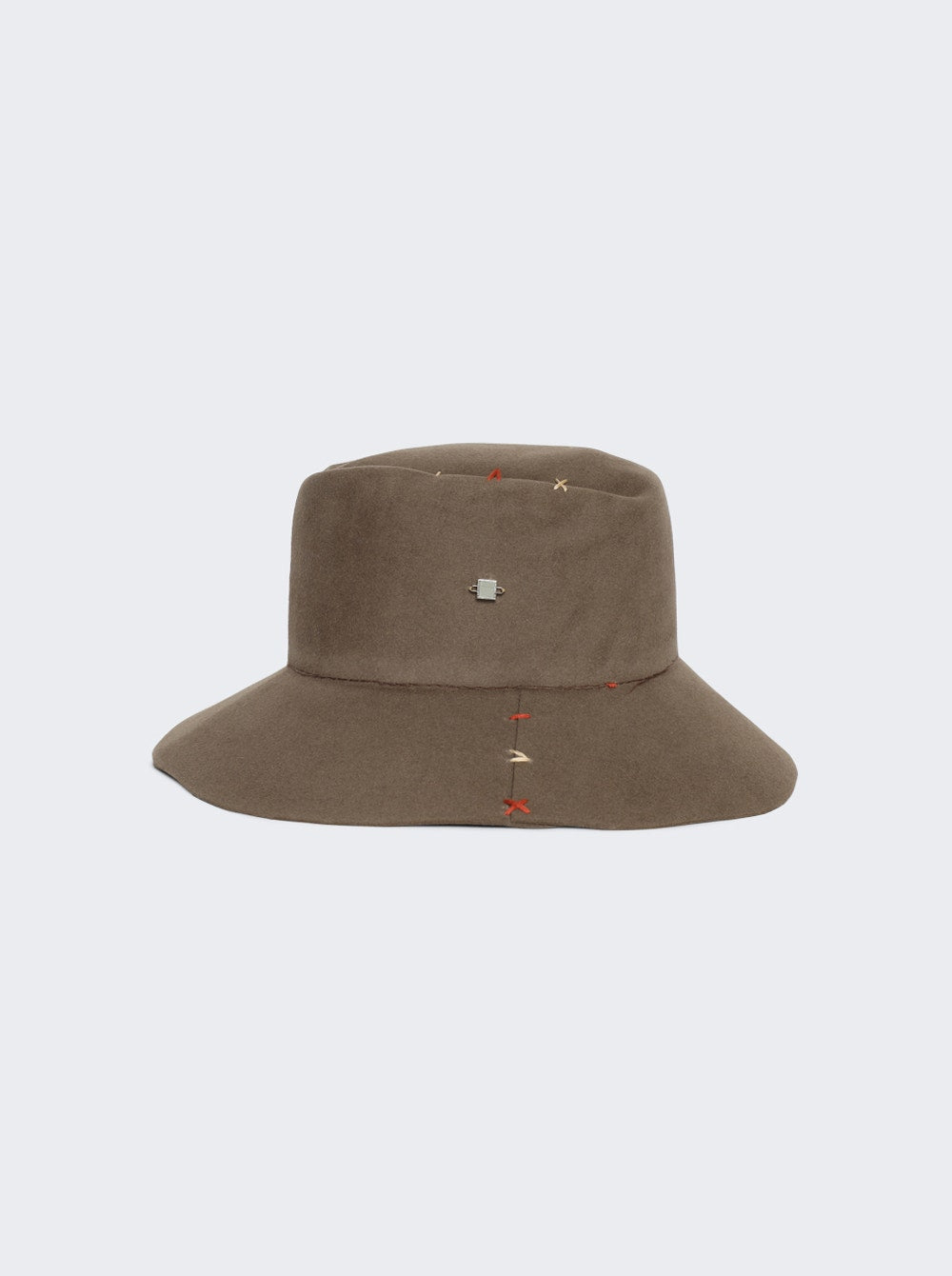 Men | Nick Fouquet | Crow Stitch Hat Pecan | Brown